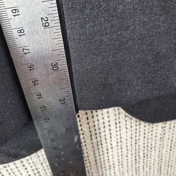 Saks Fifth Avenue Blazer Mens 40R Charcoal Wool Loro Piana Super 130s Sport Coat - Picture 9 of 9